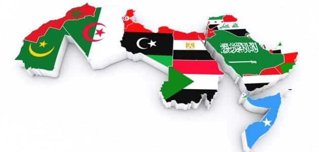 اكبر الدول العربية مساحة